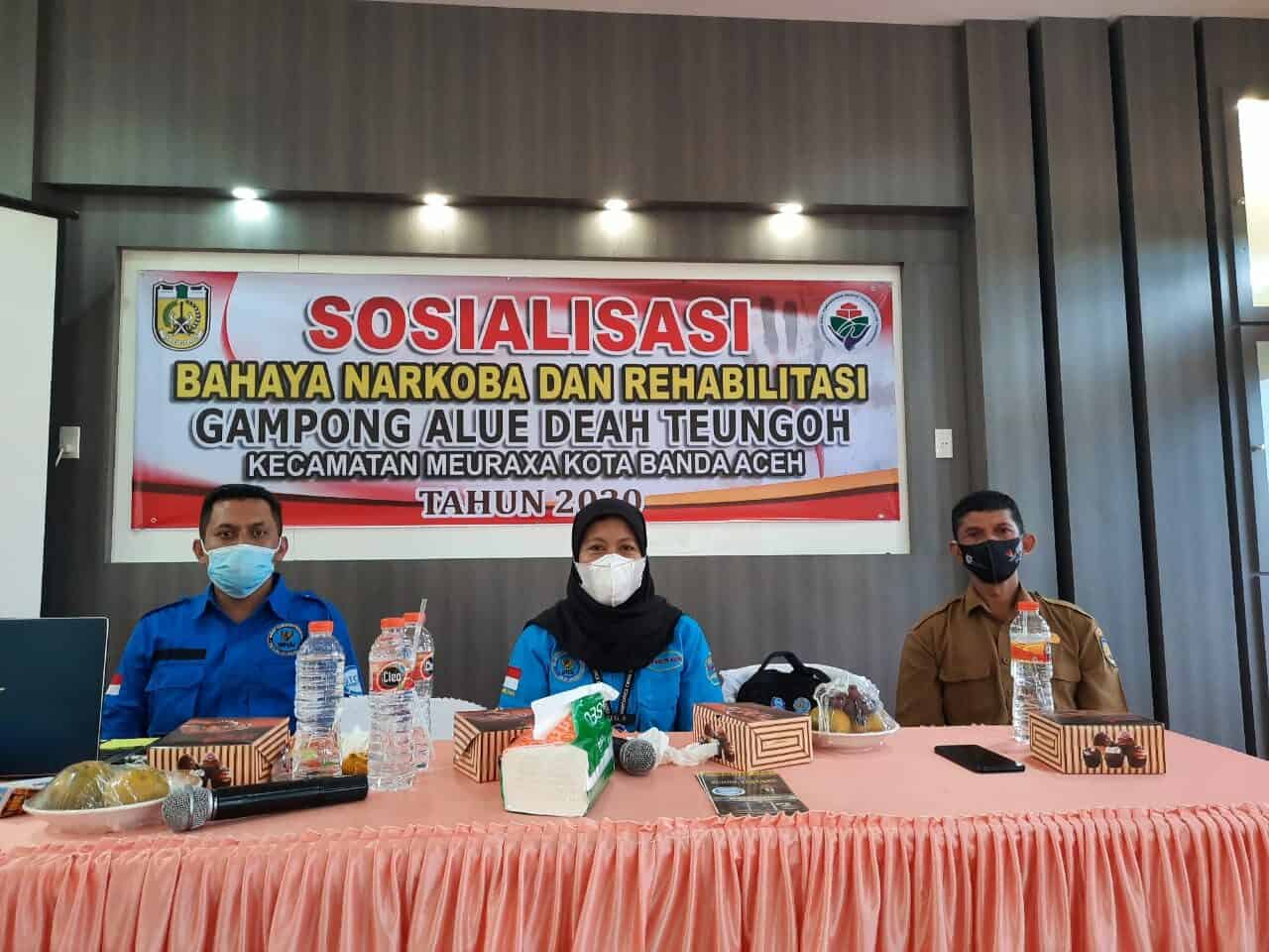 BNNK Banda Aceh Sosialisasikan Bahaya Narkoba dan Pentingnya Rehabilitasi kepada Remaja Gampong Alue Deah Teungoh BNNK Banda Aceh Sosialisasikan Bahaya Narkoba dan Pentingnya Rehabilitasi kepada Remaja Gampong Alue Deah Teungoh