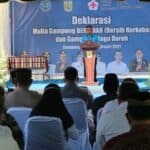 Walikota Banda Aceh dan Kepala BNN Kota Banda Aceh Deklarasi Gampong Mulia Bersinar
