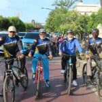 BNN Kota Banda Aceh dan Mahirah Muamalah Gelar Gowes Bersama Saweu Gampong