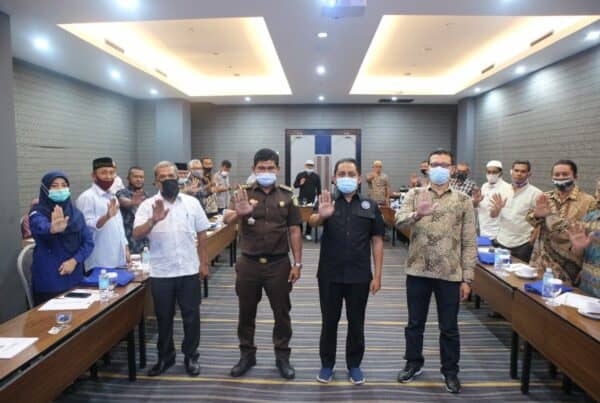 Dukung Peran Serta Masyarakat, BNN Kota Banda Aceh Gelar Raker Bersama Aparatur Gampong