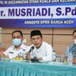 Wujudkan Gampong Bersinar, Kepala BNN Kota Banda Aceh Menjadi Narasumber Reses di Kecamatan Ulee Kareng