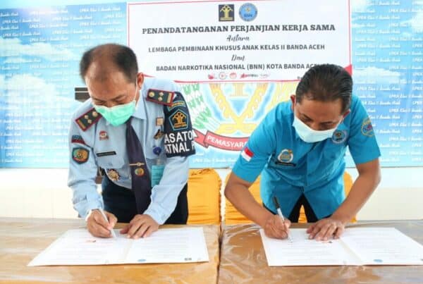 BNN Kota Banda Aceh Tes Urine Pegawai Lapas Anak Banda Aceh