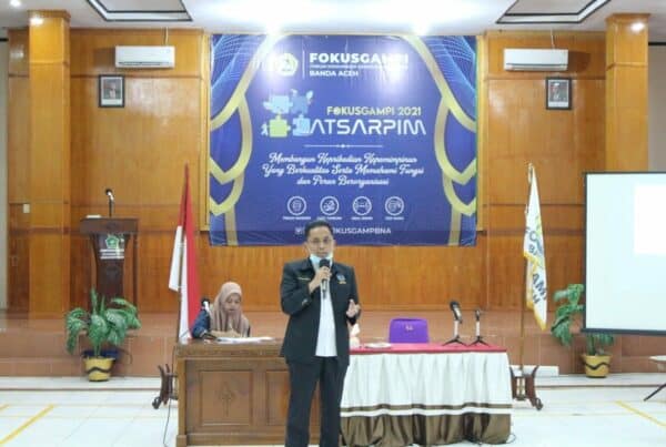 Jadi Narasumber Latsarpim, Kepala BNN Kota Banda Aceh Motivasi Para Kader Fokusgampi