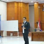 Jadi Narasumber Latsarpim, Kepala BNN Kota Banda Aceh Motivasi Para Kader Fokusgampi