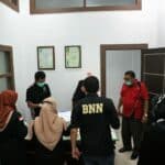 Sidak Tes Urine, BNN Kota Banda Aceh Kunjungi Mahkamah Syar’iah Kelas IA Banda Aceh