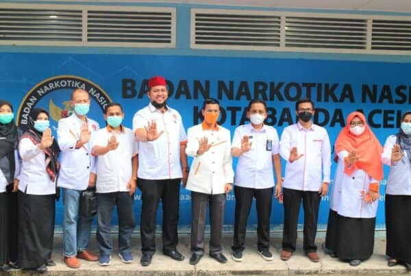 Kunjungi BNN Kota Banda Aceh, DPD PKS Banda Aceh Siap Menjadi Parpol Bersinar