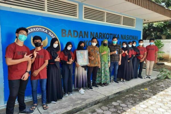 Penutupan Dialog Interaktif Pembentukan Remaja Teman Sebaya Anti Narkotika
