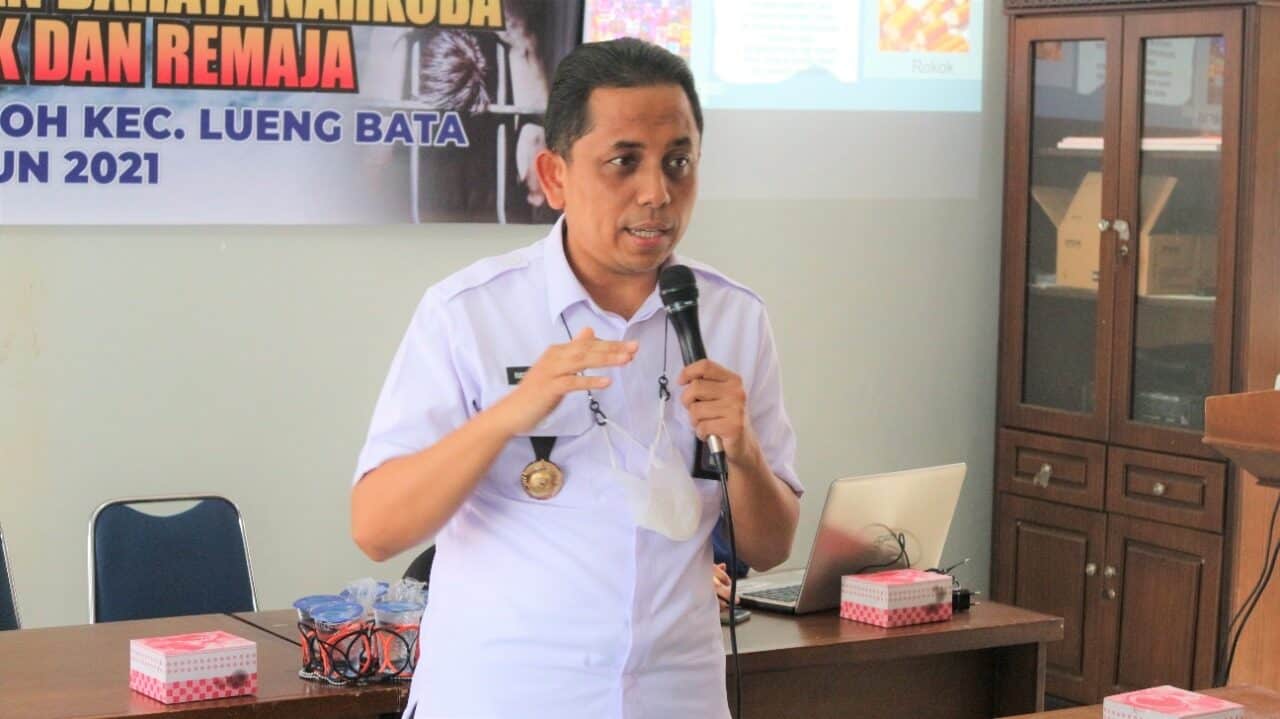 Cegah Narkoba, BNN Kota Banda Aceh Sosialisasi Bahaya Narkoba Bagi Remaja Gampong Lampaloh BNN Kota Banda Aceh Sosi