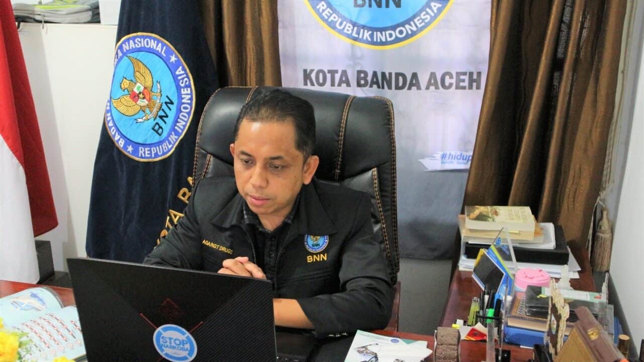 Kepala BNNK Banda Aceh Menjadi Narasumber Indonesia Menyapa RRI Pro 3 Jakarta Kepala BNNK Banda Aceh Menjadi Narasumber Indonesia Menyapa RRI Pro 3 Jakarta