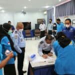 Tes Urine Mendadak, Petugas Imigrasi Banda Aceh Bersih dari Narkoba