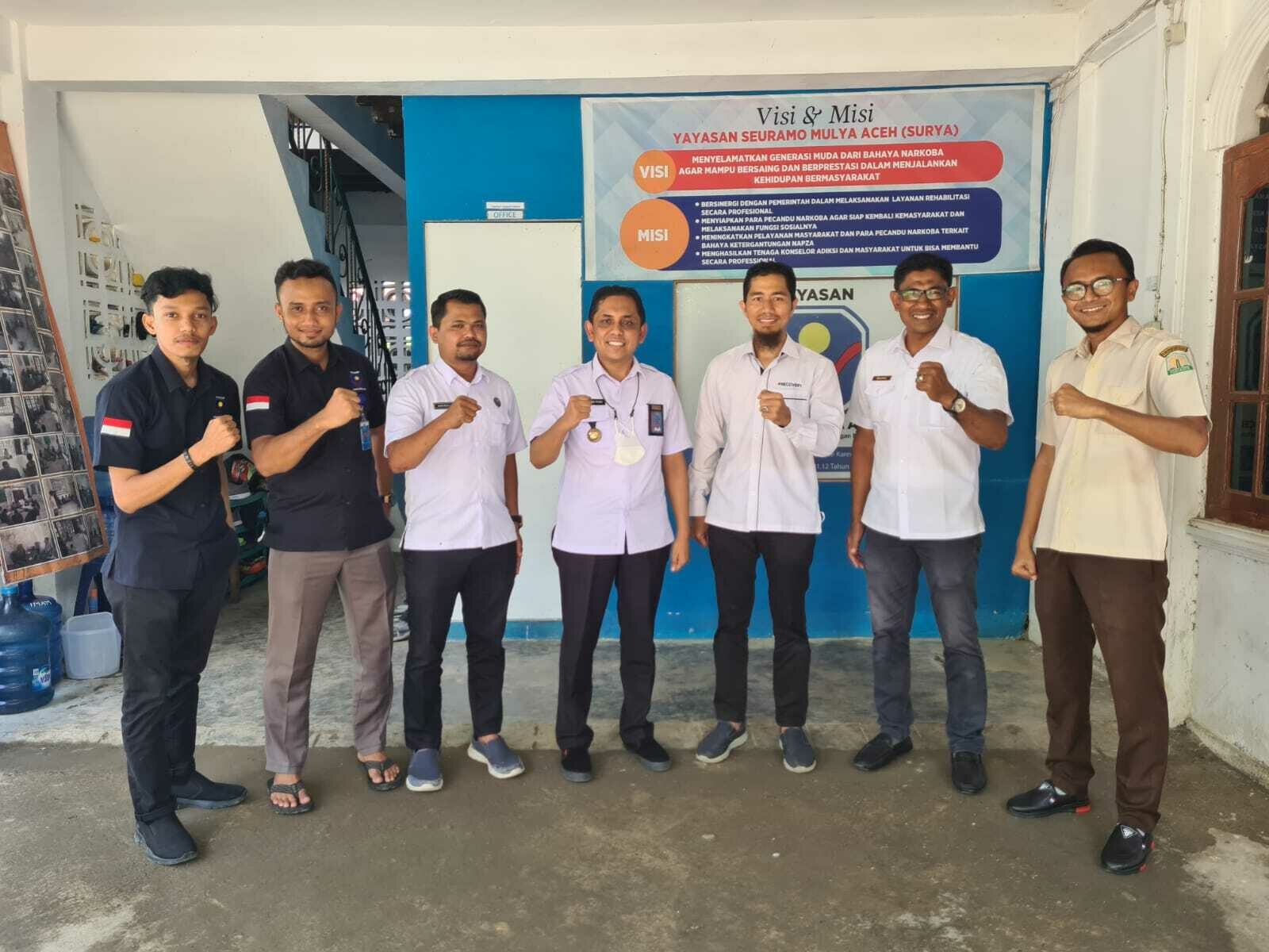 Kunjungi Lembaga Rehabilitasi Surya, Kepala BNN Kota Banda Aceh Sampaikan Apresiasi Kunjungi Lembaga Rehabilitasi Surya, Kepala BNN Kota Banda Aceh Sampaikan Apresiasi