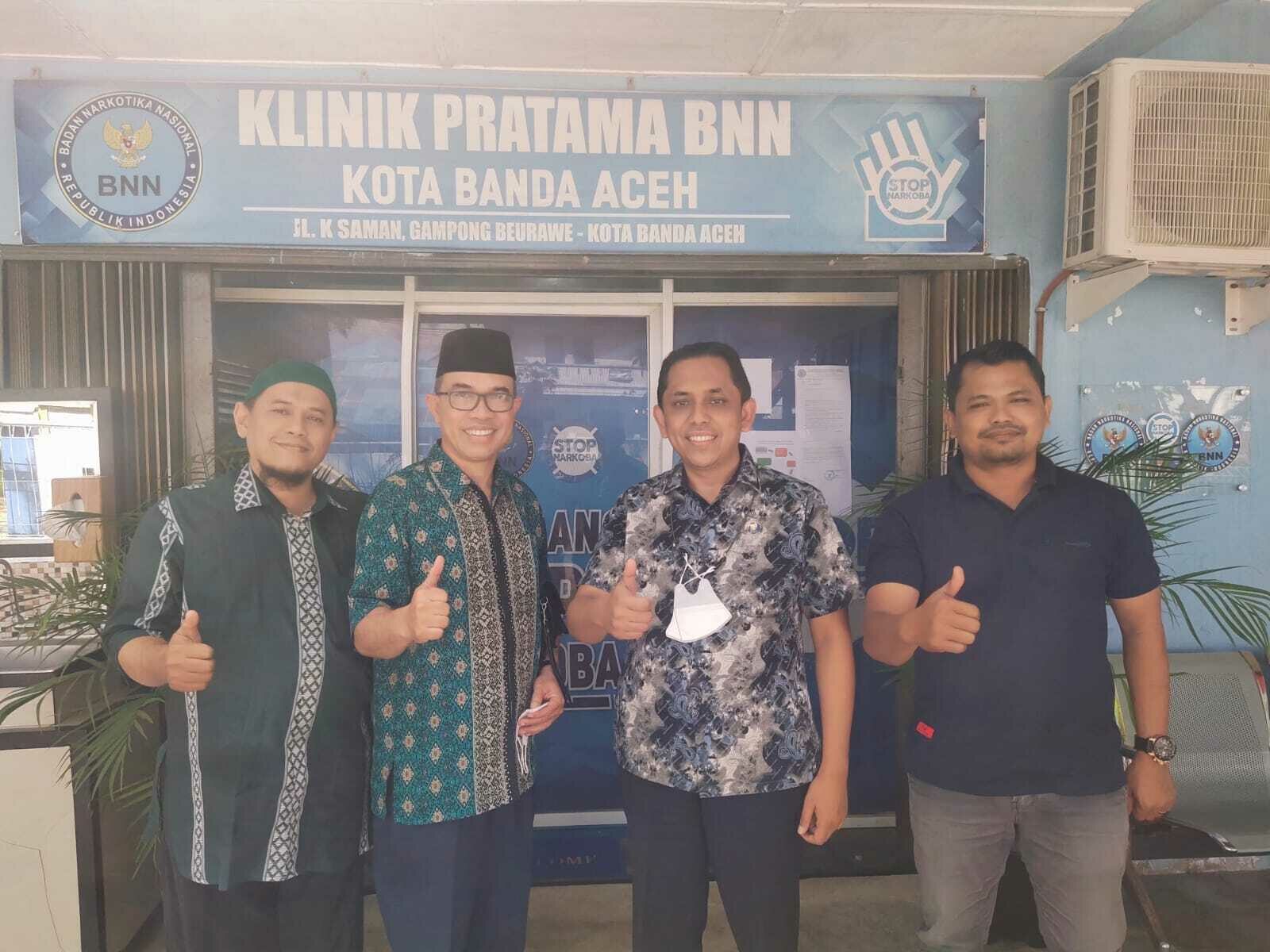 Kunjungi BNN Kota Banda Aceh, Ketua Dewan Masjid Sampaikan Komitmen Mendukung Kota Bersinar Kunjungi BNN Kota Banda Aceh, Ketua Dewan Masjid Sampaikan Komitmen Mendukung Kota Bersinar