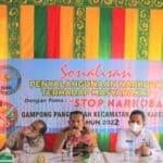 Dukung Pango Deah Bersinar, Kepala BNNK Banda Aceh Sosialisasi Bahaya Narkoba