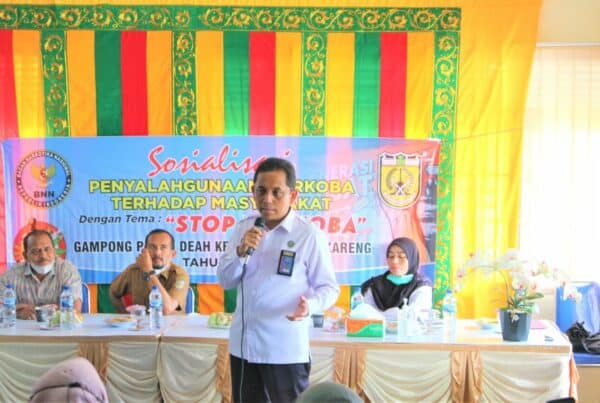 Dukung Pango Deah Bersinar, Kepala BNNK Banda Aceh Sosialisasi Bahaya Narkoba
