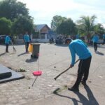 Sambut HANI, BNN Kota Banda Aceh Baksos dan Ziarah Makam Raja dan Ulama di Gampong Pande