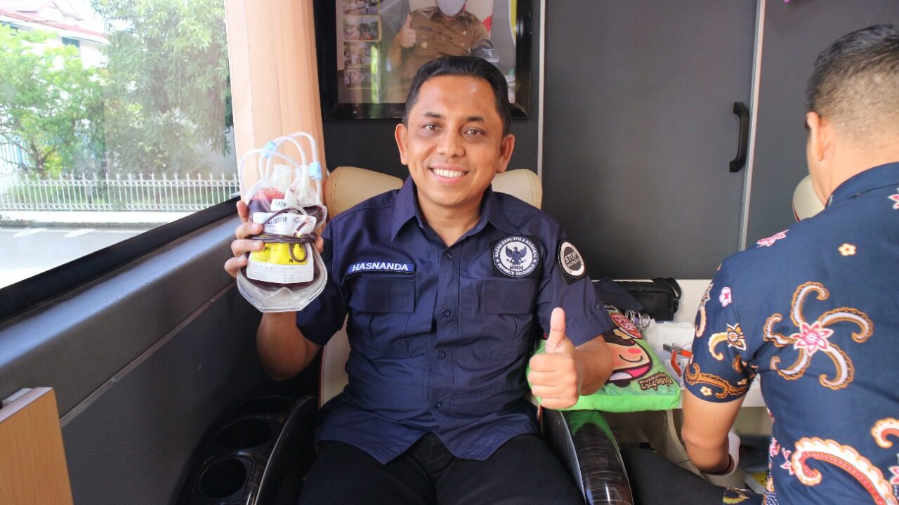 Donor Darah BNN Kota Banda Aceh Kumpulkan 42 Kantong Donor Darah BNN Kota Banda Aceh Kumpulkan 42 Kantong