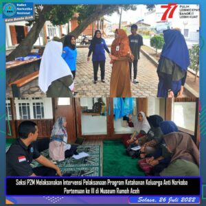 Intervensi Pelaksanaan Program Ketahanan Keluarga Anti Narkoba Intervensi Pelaksanaan Program Ketahanan Keluarga Anti Narkoba