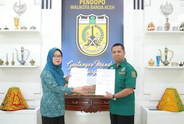 Penandatanganan Perjanjian Kerjasama antara Tim Penggerak PKK Kota Banda Aceh dengan Badan Narkotika Nasional Kota Banda Aceh