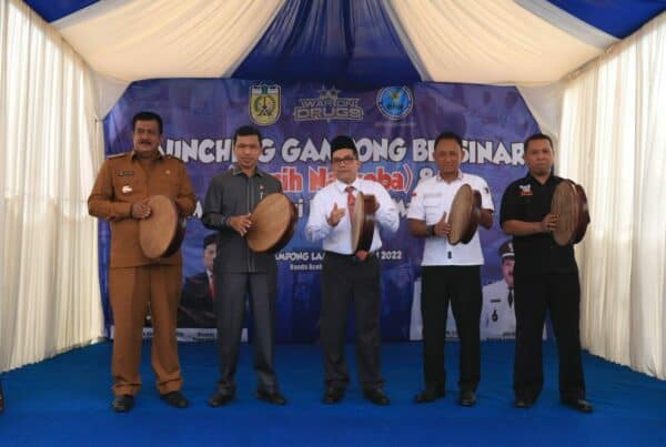 Deklarasi Gampong Lampulo sebagai Gampong Bersinar (Bersih Narkoba)