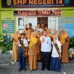 Sosialisasi Bahaya Penyalahgunaan Narkoba Pada Upacara Bendera di SMP Negeri 14 Kota Banda Aceh