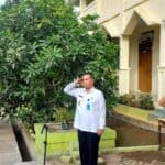 Sosialisasi Bahaya Penyalahgunaan Narkoba Pada Upacara Bendera di SMP Negeri 14 Kota Banda Aceh