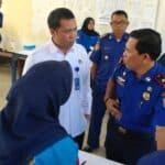 Melakukan screening dan tes urine bagi personil Dinas Pemadam Kebakaran dan Penyelamatan Kota Banda Aceh