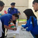 Melakukan screening dan tes urine bagi personil Dinas Pemadam Kebakaran dan Penyelamatan Kota Banda Aceh