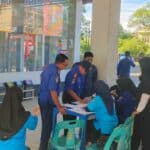 Melakukan screening dan tes urine bagi personil Dinas Pemadam Kebakaran dan Penyelamatan Kota Banda Aceh