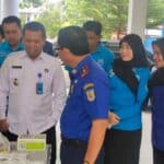 Melakukan screening dan tes urine bagi personil Dinas Pemadam Kebakaran dan Penyelamatan Kota Banda Aceh