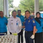 Melakukan screening dan tes urine bagi personil Dinas Pemadam Kebakaran dan Penyelamatan Kota Banda Aceh