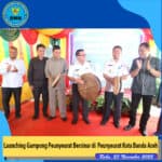 BNN Kota Banda Aceh Deklarasikan Gampong Peunyerat Bersinar