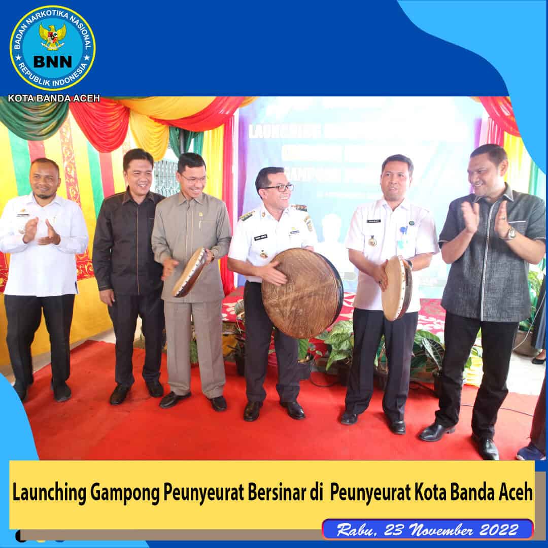 BNN Kota Banda Aceh Deklarasikan Gampong Peunyerat Bersinar BNN Kota Banda Aceh Deklarasikan Gampong Peunyerat Bersinar