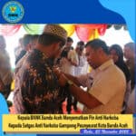 BNN Kota Banda Aceh Deklarasikan Gampong Peunyerat Bersinar