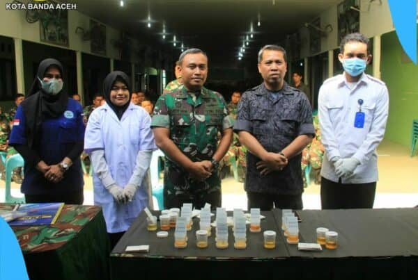 Sosialisasi Program P4GN dan Tes Urine