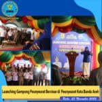 BNN Kota Banda Aceh Deklarasikan Gampong Peunyerat Bersinar