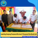 BNN Kota Banda Aceh Deklarasikan Gampong Peunyerat Bersinar