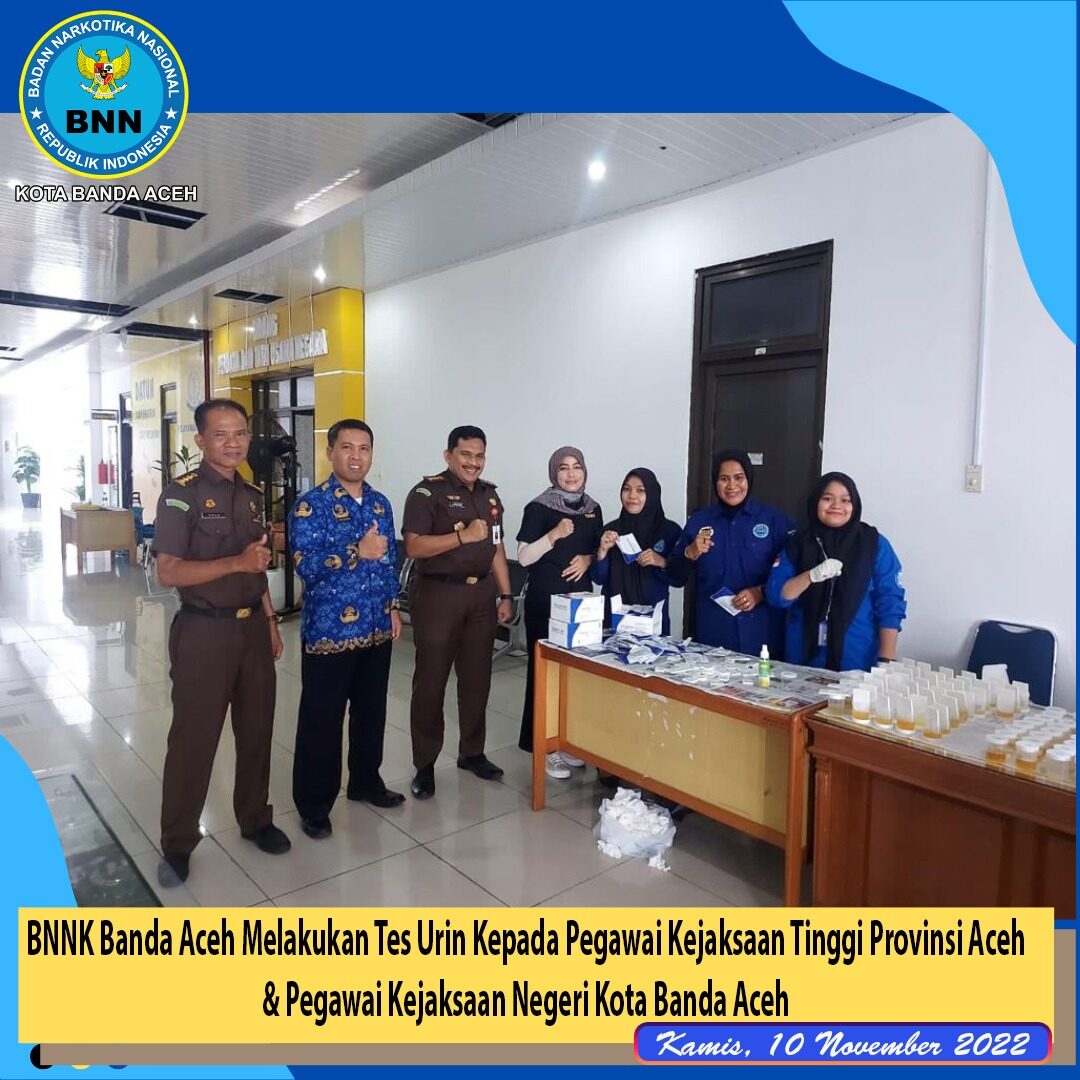 Internalisasi Program P4GN melalui Tes Urine Internalisasi Program P4GN melalui Tes Urine