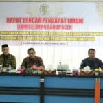 Rapat Dengar Pendapat Umum (RDPU)/Public Hearing Komisi 1 DPRK Kota Banda Aceh