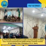 Rapat Dengar Pendapat (RDP) kerjasama antara DPRK Banda Aceh, BNN Kota Banda Aceh, dan Fakultas Sains Teknologi (FST) UIN Ar-raniry
