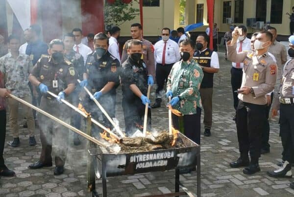 Pemusnahan Barang Bukti Narkotika
