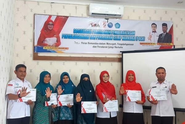Sosialisasi P4GN dengan Tema “Peran Komunitas dalam mencegah Penyalahgunaan dan Peredaran Gelap Narkoba”