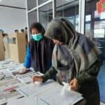 Tes Urine kepada Personil Satpol PP dan WH Kota Banda