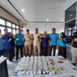 Tes Urine kepada Personil Satpol PP dan WH Kota Banda