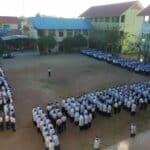 Kepala BNN Kota Banda Aceh menjadi pembina upacara di SMP Negeri 2 Kota Banda Aceh