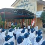 Kepala BNN Kota Banda Aceh menjadi pembina upacara di SMP Negeri 2 Kota Banda Aceh