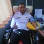 Dalam Rangka Menyambut HUT Ke 21 BNN RI, BNN Kota Banda Aceh Gelar Donor Darah Bersama PMI Kota Banda Aceh