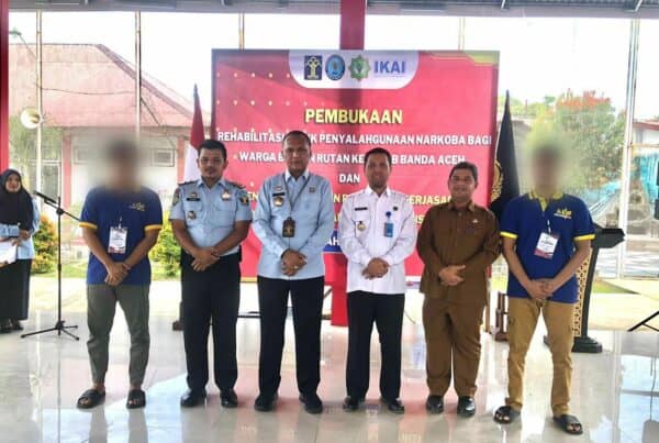 Pembukaan Rehabilitasi Medis di Rutan Kajhu, Dukungan Penuh Diberikan Oleh Kepala BNN Kota Banda Aceh
