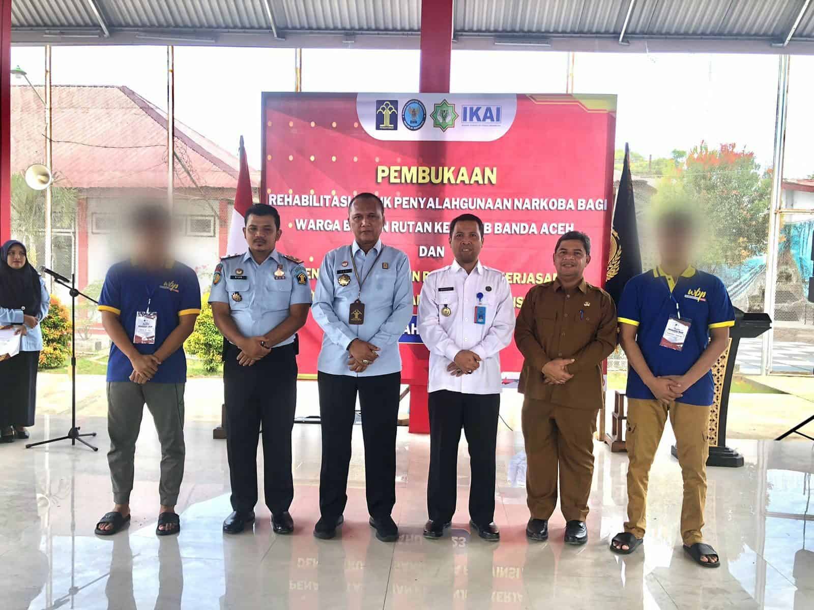 Pembukaan Rehabilitasi Medis di Rutan Kajhu, Dukungan Penuh Diberikan Oleh Kepala BNN Kota Banda Aceh Pembukaan Rehabilitasi Medis di Rutan Kajhu, Dukungan Penuh Diberikan Oleh Kepala BNN Kota Banda Aceh
