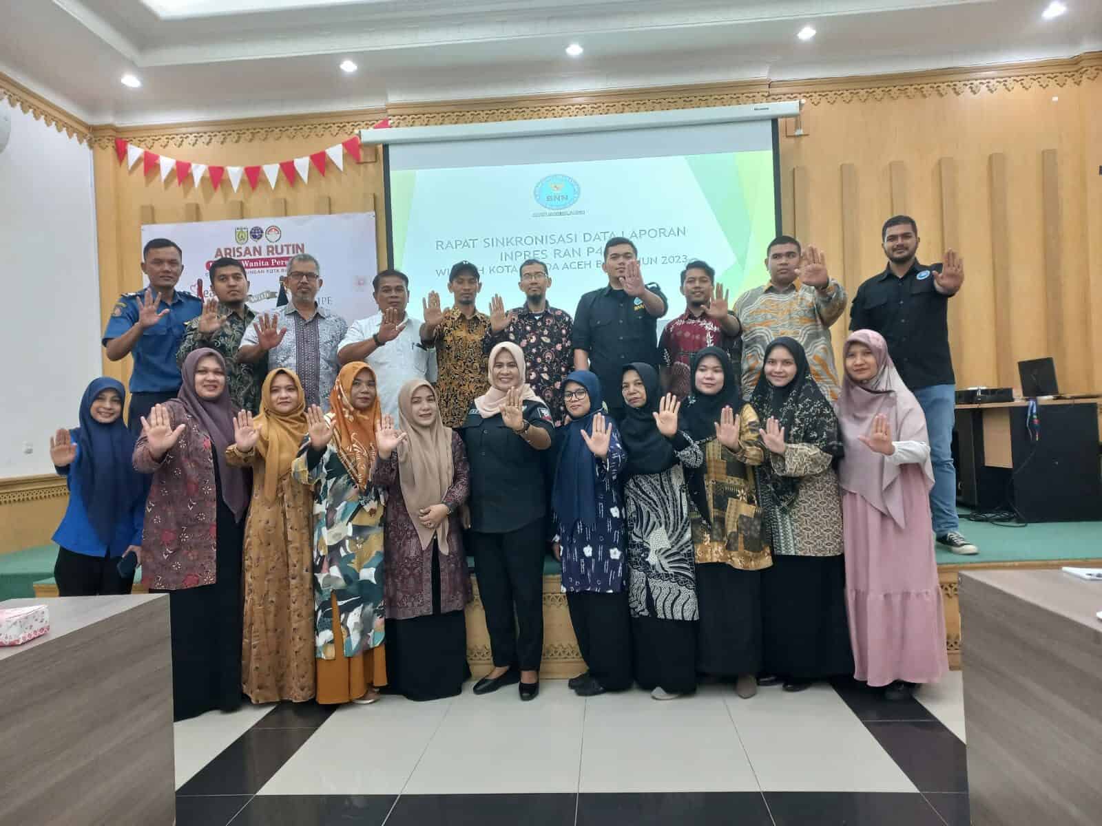 Rencana Aksi Nasional (RAN) Pencegahan Pemberantasan Penyalahgunaan dan Peredaran Gelap Narkotika (P4GN) wilayah Kota Banda Aceh Rencana Aksi Nasional (RAN) Pencegahan Pemberantasan Penyalahgunaan dan Peredaran Gelap Narkotika (P4GN) wilayah Kota Banda Aceh
