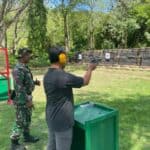 Latihan Menembak di Lapangan Tembak Rindam Iskandar Muda Mata Ie